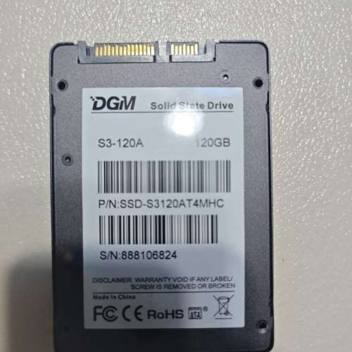 DGM 120GB SSD