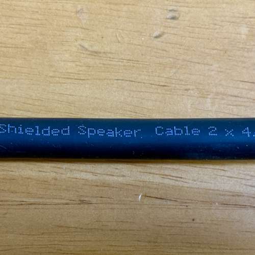 出讓:瑞士 Gotham Cable 的二芯屏蔽喇叭線材