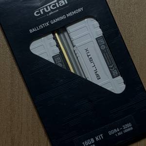 Crucial Ballistix 3200 MHz DDR4 DRAM 16GB (8GBx2) 記憶體 內存