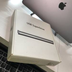  APPLE USB SuperDrive + Typc-C Adapter USED 蘋果 CD DVD 光碟 讀碟器 💽