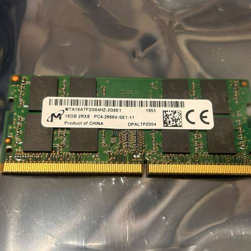 Micron 16GB 2666MHz DDR4 SO-DIMM
