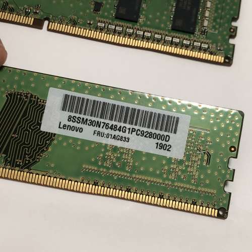DDR4 Ram 8Gb和4Gb