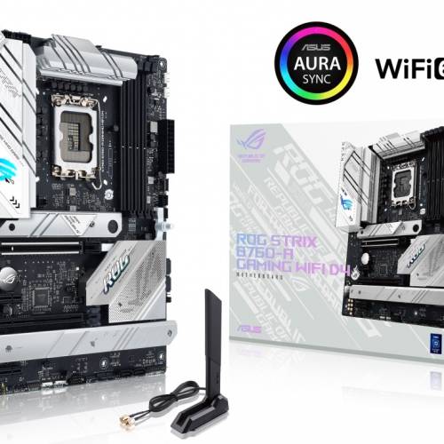 ASUS B760-A GAMING WIFI D4白色Intel底板
