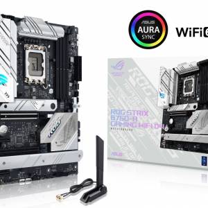 ASUS B760-A GAMING WIFI D4白色Intel底板