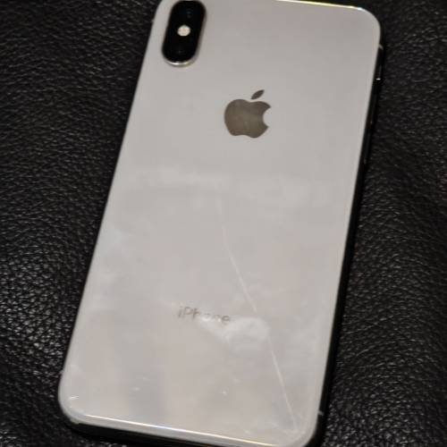iPhone X 256GB 白色 100% 電池