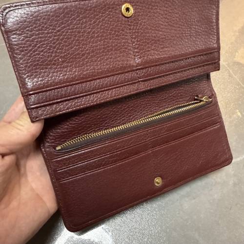 marc jacobs真皮長銀包
