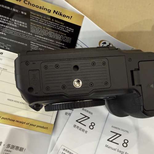 Nikon Z8 原裝行貨 還有保養 少用 99% 新淨 原裝配件未用過 原裝盒 有當時購買單據