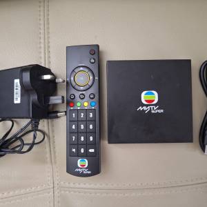 無需天線 新淨全套TVB myTV super電視機頂盒 上網即收睇20多個電視節目