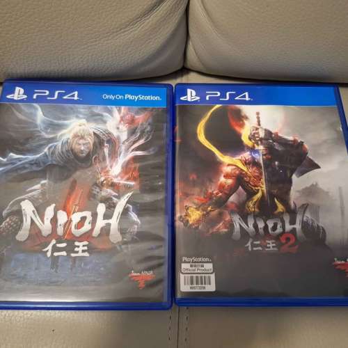 新淨PS4 PlayStation Nioh 系列 合輯 仁王 仁王2 兩合共160元
