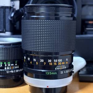 Canon FD 135mm F2.5 S.C.