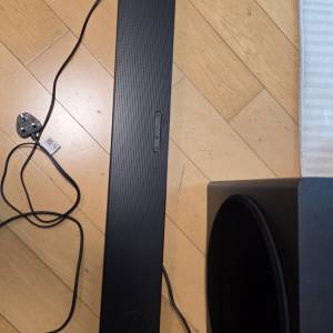 三星 samsung soundbar，重低音箱