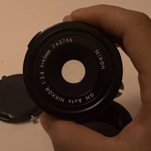 Nikon GN Auto Nikkor 45mm f/2.8 (non-ai)