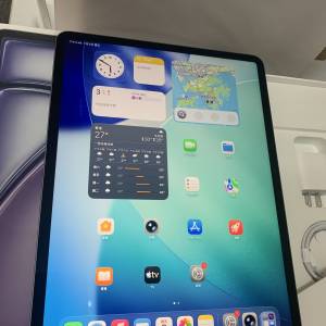 99%New US iPad Air 7th Gen (2025 M3) 13-inch WiFi 128GB Space Gray 保到6-1-2027