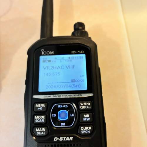 ICOM ID50 無線電對講機 Wakiie Talkie