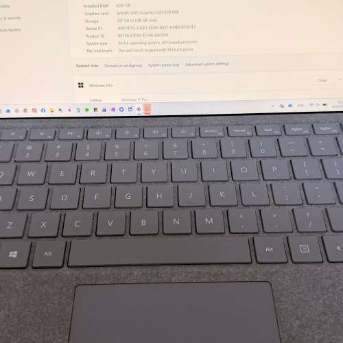 Microsoft Surface Pro 6 i7 8GB RAM 256GB SSD