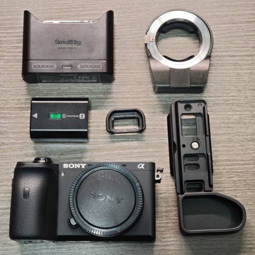 Sony a6600 apsc camera 多配件 (9成5新，sc 19xx)