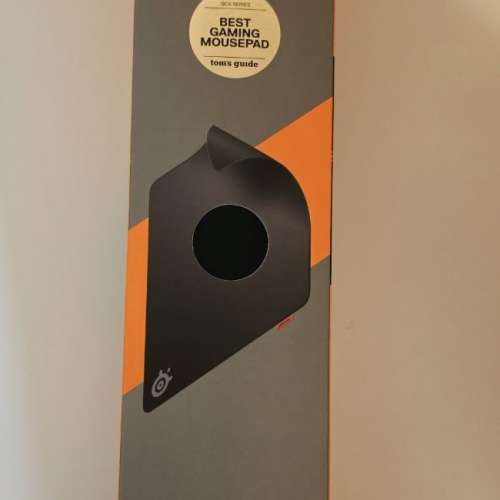 SteelSeries QcK Performance 布質滑鼠墊 (63430) (Speed-L-黑色)