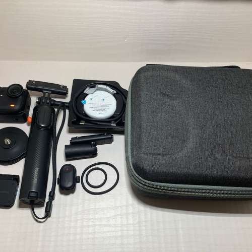 [觀塘實體店] 二手 Insta360 Go Ultra Combo 創作者套裝 (連第二代迷你三腳架自拍棒...