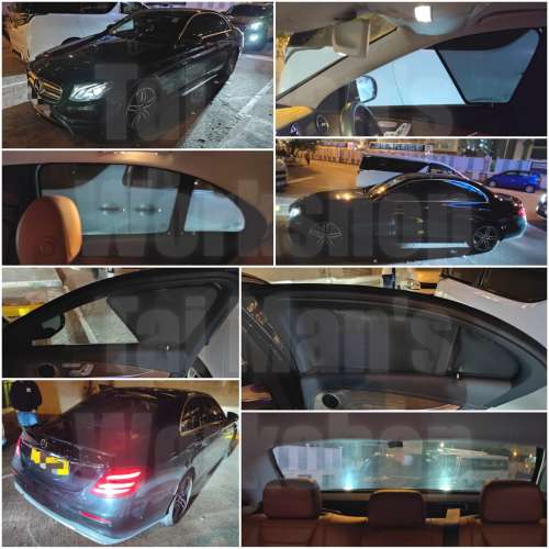 Benz Eclass 全車防曬磁石窗網