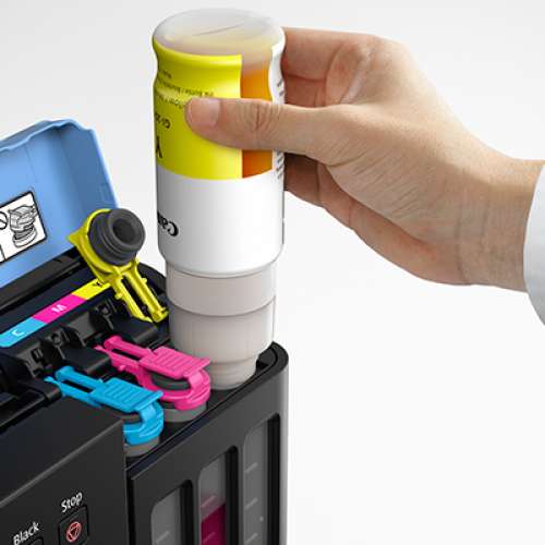 少用機8成防水墨合個人公司有快速雙面copyCanon MAXIFY GX7070加墨式高速噴墨Printer
