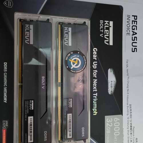 KLEVV BOLT V DDR5 32GB (16GBx2) 6000 CL28