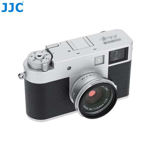 JJC LH-JXHALF SILVER Lens Hood Specially designed For FUJI. X half cameras