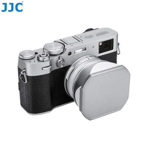 JJC LH-JXVI SILVER Lens Hood For FUJI. X100VI, X100V, X100F cameras