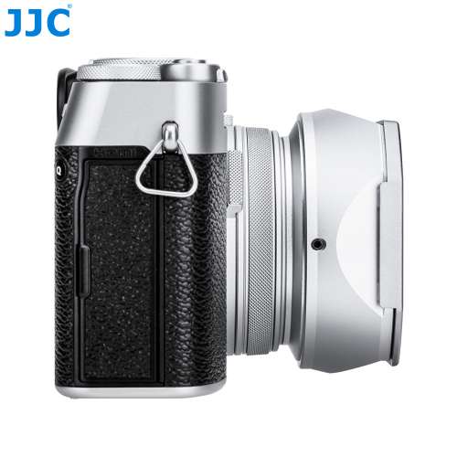 JJC LH-JXVI SILVER Lens Hood For FUJI. X100VI, X100V, X100F cameras