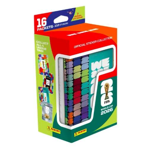 FIFA World Cup 2026 Sticker Collection (Unique Tin Design 世界盃特別版貼紙套裝
