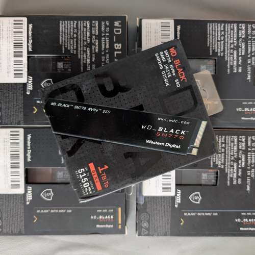 全新 WD Black SN770 1T