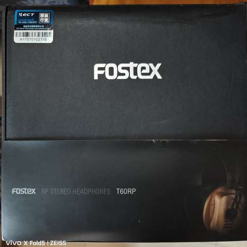 85%新FOSTER T60RP頭戴式平板耳機