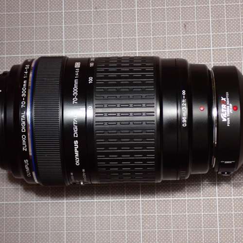 Olympus Zuiko Digital 70-300mm F4-5.6 連 M43 adapter
