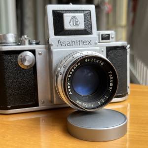 Asahiflex IIB + 58/2.4腰平取景 底片單反