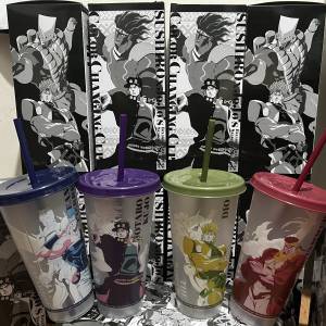 壽司郎xJOJO奇妙冒險絕版冷感變色杯（超平）（全新）