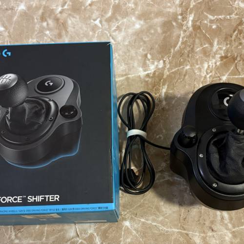 Logitech G923 賽車軚盤 + 原廠波棍
