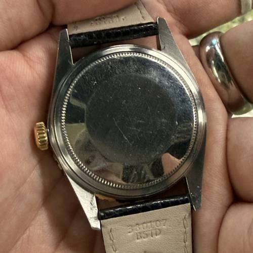 好X靚😆 Rolex 16253 金鋼 爬山虎 少有靚黑面 3035機芯 膠鏡 36mm大裝 送蜥蜴皮帶 ...