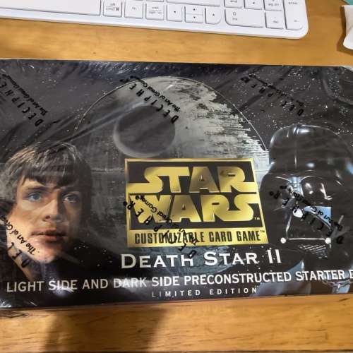 Starwars CCG Death Star II Light Side and Dark Side reconstructed starter decks