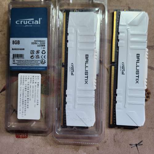 Crucial Ballistix DDR4-3200 2x8GB (不議價)