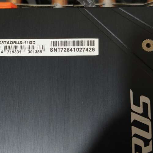 技嘉 AORUS GeForce&reg; GTX 1080 Ti 11G