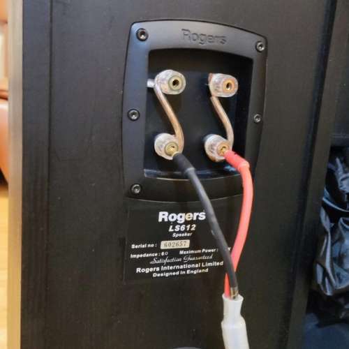 Rogers 二路音箱，八吋低音，正常好聲