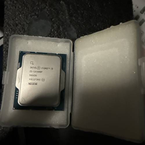 intel i5 14400f有單僅上機測試一次接近全新14代CPU