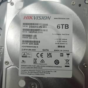 海康威視Hikvision NVR (連內置6組 6TB 硬碟)