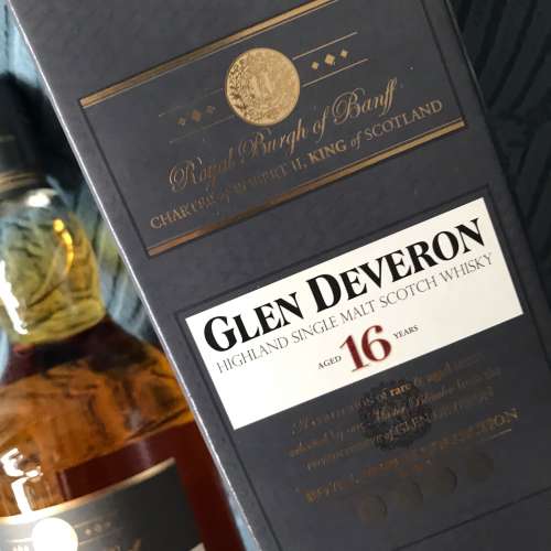 🥃 GLEN DEVERON 16 Year Old Single Malt Scotch Whisky 1L 40% 全新威士忌 英國...