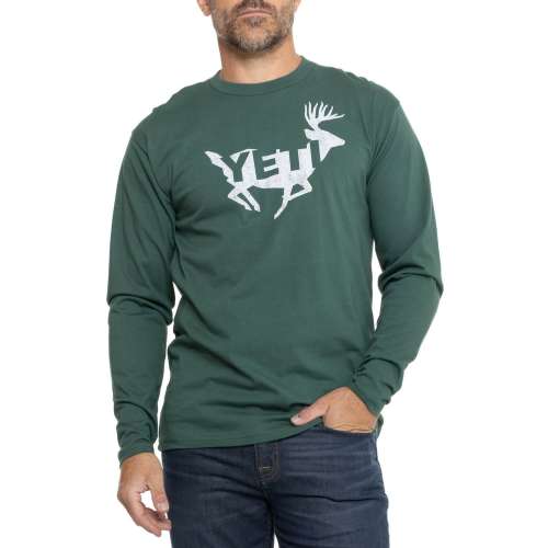 🇺🇸 美國🚩 YETI&reg; The 170s 長袖 Tee 綠色 Forest 中碼