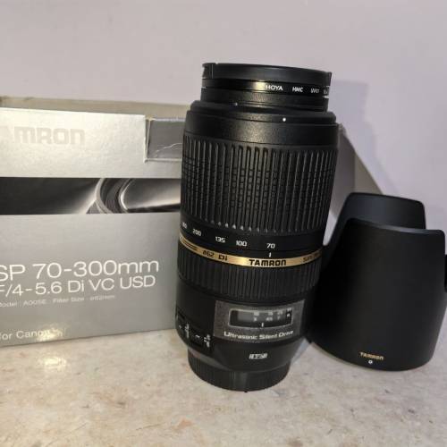 腾龙70300 mm（f 4.5- 6） di VC USD，有发霉前后
