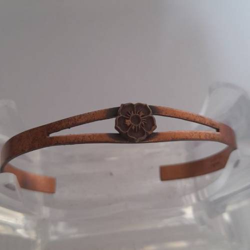 古舊存貨美國紅銅手鐲及兩對耳環,款式精巧，市場罕有。三款共售三百元。no.6.7.26