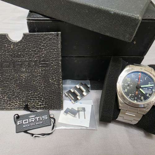 Fortis official cosmonauts chronograph 太空錶