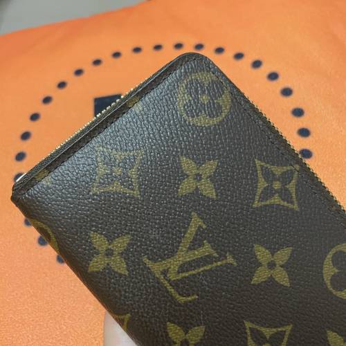 Louis Vuitton LV CL&Eacute;MENCE 錢包 長銀包 wallet purse
