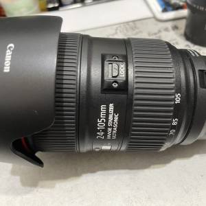 99%成新Canon EF 24-105mm F4L IS II USM連Sigma Canon to Sony converter