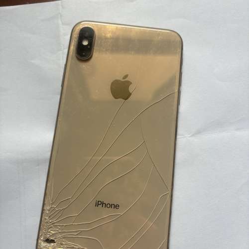iPhone Max XS 爆背玻璃面